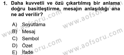 İletişim Ortamları Tasarımı Dersi 2016 - 2017 Yılı 3 Ders Sınav Soruları 1. Soru