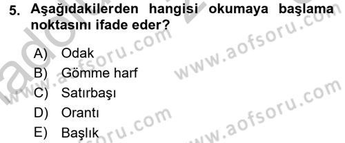 İletişim Ortamları Tasarımı Dersi 2016 - 2017 Yılı 3 Ders Sınav Soruları 5. Soru