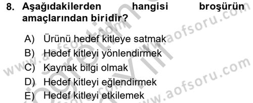 İletişim Ortamları Tasarımı Dersi 2016 - 2017 Yılı 3 Ders Sınav Soruları 8. Soru