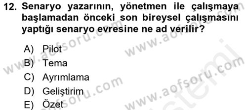 İletişim Ortamları Tasarımı Dersi 2016 - 2017 Yılı (Final) Dönem Sonu Sınav Soruları 12. Soru