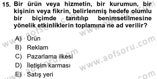 İletişim Ortamları Tasarımı Dersi 2016 - 2017 Yılı (Final) Dönem Sonu Sınav Soruları 15. Soru