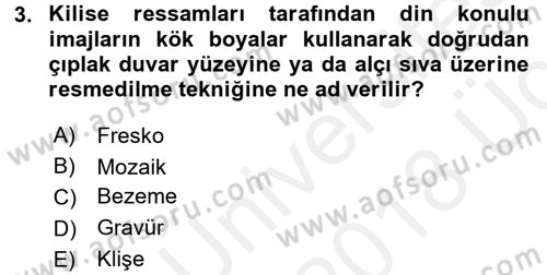 İletişim Ortamları Tasarımı Dersi 2017 - 2018 Yılı 3 Ders Sınav Soruları 3. Soru