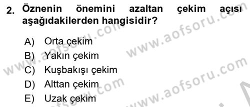 İletişim Ortamları Tasarımı Dersi 2018 - 2019 Yılı Yaz Okulu Sınav Soruları 2. Soru