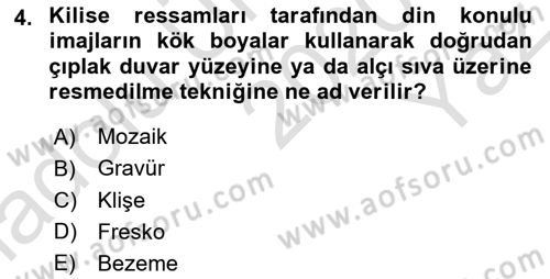 İletişim Ortamları Tasarımı Dersi 2020 - 2021 Yılı Yaz Okulu Sınav Soruları 4. Soru