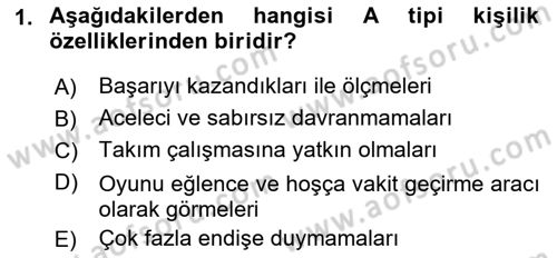 Kurum Kültürü Dersi 2017 - 2018 Yılı (Final) Dönem Sonu Sınav Soruları 1. Soru