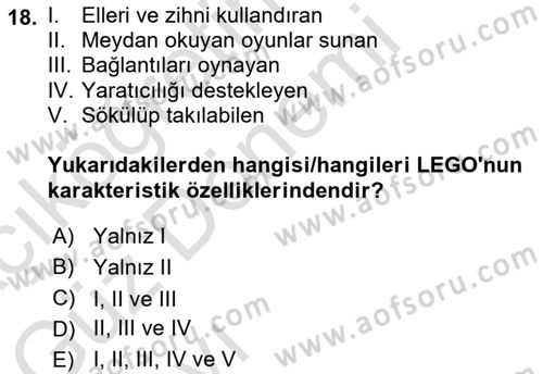 Kurum Kültürü Dersi 2022 - 2023 Yılı (Vize) Ara Sınav Soruları 18. Soru