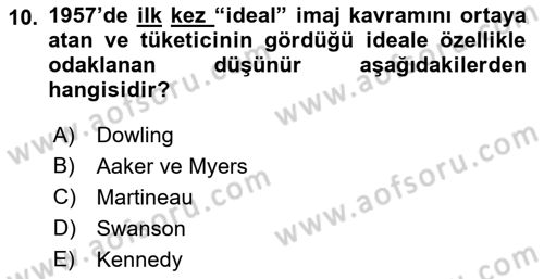 Kurum Kültürü Dersi 2022 - 2023 Yılı Yaz Okulu Sınav Soruları 10. Soru