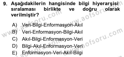 Kamusal Halkla İlişkiler Dersi 2019 - 2020 Yılı (Vize) Ara Sınav Soruları 9. Soru