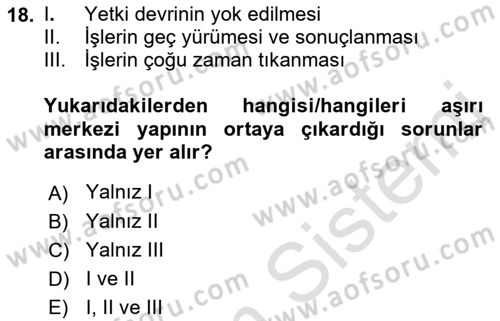 Kamusal Halkla İlişkiler Dersi 2022 - 2023 Yılı (Final) Dönem Sonu Sınav Soruları 18. Soru