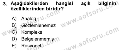 Kamusal Halkla İlişkiler Dersi 2022 - 2023 Yılı (Final) Dönem Sonu Sınav Soruları 3. Soru