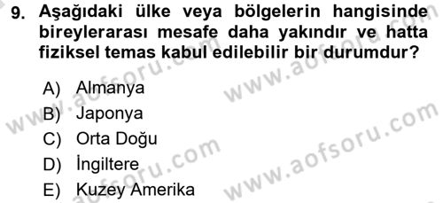 Profesyonel Yaşamda İmaj ve İtibar Yönetimi Dersi 2017 - 2018 Yılı (Vize) Ara Sınav Soruları 9. Soru