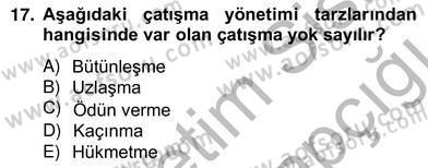Küreselleşme ve Kültürlerarası İletişim Dersi 2012 - 2013 Yılı (Vize) Ara Sınav Soruları 17. Soru