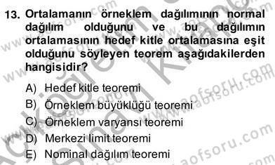Küreselleşme ve Kültürlerarası İletişim Dersi 2013 - 2014 Yılı (Vize) Ara Sınav Soruları 13. Soru