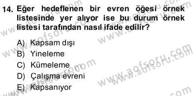 Küreselleşme ve Kültürlerarası İletişim Dersi 2013 - 2014 Yılı (Vize) Ara Sınav Soruları 14. Soru