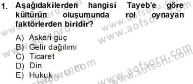 Küreselleşme ve Kültürlerarası İletişim Dersi 2013 - 2014 Yılı Tek Ders Sınav Soruları 1. Soru