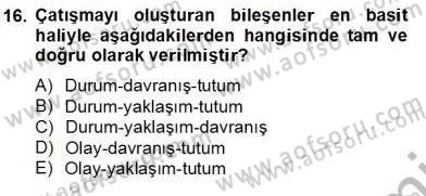 Küreselleşme ve Kültürlerarası İletişim Dersi 2013 - 2014 Yılı Tek Ders Sınav Soruları 16. Soru