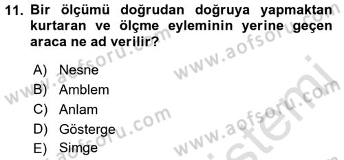 Küreselleşme ve Kültürlerarası İletişim Dersi 2022 - 2023 Yılı Yaz Okulu Sınav Soruları 11. Soru
