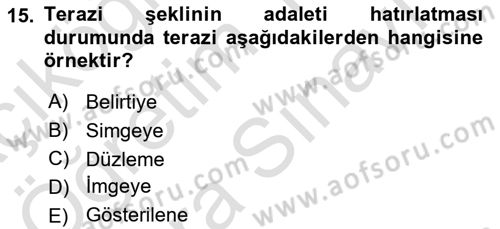 Küreselleşme ve Kültürlerarası İletişim Dersi 2024 - 2025 Yılı (Vize) Ara Sınav Soruları 15. Soru