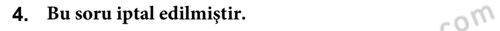 İngilizce 2 Dersi 2023 - 2024 Yılı Yaz Okulu Sınav Soruları 4. Soru