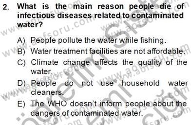 Okuma Ve Yazma Becerileri 1 Dersi 2014 - 2015 Yılı (Final) Dönem Sonu Sınav Soruları 2. Soru