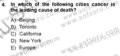 Okuma Ve Yazma Becerileri 1 Dersi 2014 - 2015 Yılı (Final) Dönem Sonu Sınav Soruları 4. Soru