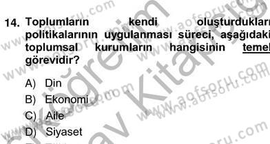 Okuma Ve Yazma Becerileri 2 Dersi 2012 - 2013 Yılı (Vize) Ara Sınav Soruları 13. Soru