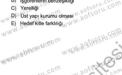 Okuma Ve Yazma Becerileri 2 Dersi 2012 - 2013 Yılı (Vize) Ara Sınav Soruları 2. Soru