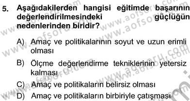 Okuma Ve Yazma Becerileri 2 Dersi 2012 - 2013 Yılı (Vize) Ara Sınav Soruları 5. Soru
