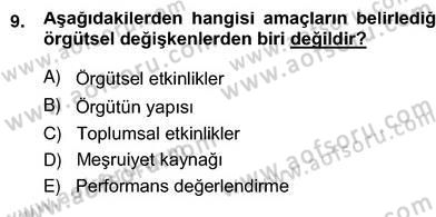 Okuma Ve Yazma Becerileri 2 Dersi 2012 - 2013 Yılı (Vize) Ara Sınav Soruları 8. Soru