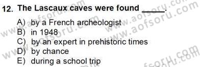 Okuma Ve Yazma Becerileri 2 Dersi 2012 - 2013 Yılı (Final) Dönem Sonu Sınav Soruları 12. Soru