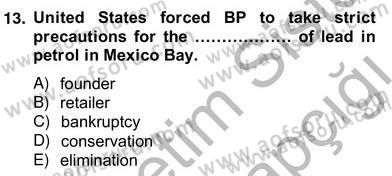 İleri Okuma Ve Yazma Becerileri 2 Dersi 2012 - 2013 Yılı (Vize) Ara Sınav Soruları 13. Soru