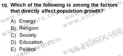 İleri Okuma Ve Yazma Becerileri 2 Dersi 2014 - 2015 Yılı (Final) Dönem Sonu Sınav Soruları 10. Soru