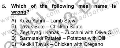 Çeviri (Türk/İng) Dersi 2012 - 2013 Yılı (Vize) Ara Sınav Soruları 5. Soru