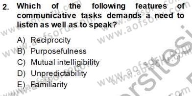 Dilbilgisi Öğretimi Dersi 2013 - 2014 Yılı Tek Ders Sınav Soruları 2. Soru