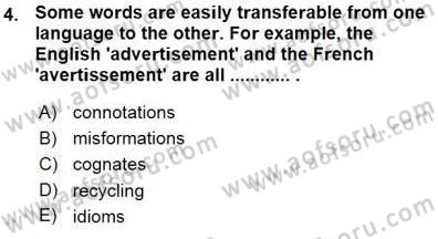 Okuma Ve Dinleme Öğretimi Dersi Ara Sınavı Deneme Sınav Soruları 4. Soru