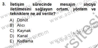 İng. Öğretmenliğinde Öğretim Teknolojileri Ve Materyal Tasarımı 1 Dersi 2012 - 2013 Yılı (Vize) Ara Sınav Soruları 3. Soru