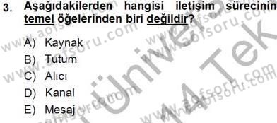 İng. Öğretmenliğinde Öğretim Teknolojileri Ve Materyal Tasarımı 1 Dersi 2013 - 2014 Yılı Tek Ders Sınav Soruları 3. Soru