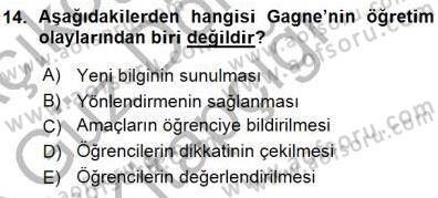 İng. Öğretmenliğinde Öğretim Teknolojileri Ve Materyal Tasarımı 1 Dersi 2015 - 2016 Yılı (Vize) Ara Sınav Soruları 14. Soru