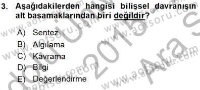 İng. Öğretmenliğinde Öğretim Teknolojileri Ve Materyal Tasarımı 1 Dersi 2015 - 2016 Yılı (Vize) Ara Sınav Soruları 3. Soru