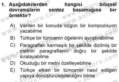 İng. Öğretmenliğinde Öğretim Teknolojileri Ve Materyal Tasarımı 1 Dersi 2015 - 2016 Yılı (Final) Dönem Sonu Sınav Soruları 1. Soru