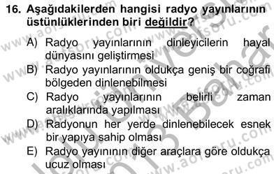 İng. Öğretmenliğinde Öğretim Teknolojileri Ve Materyal Tasarımı 2 Dersi 2012 - 2013 Yılı (Vize) Ara Sınav Soruları 16. Soru