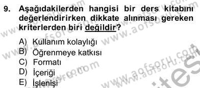 İng. Öğretmenliğinde Öğretim Teknolojileri Ve Materyal Tasarımı 2 Dersi 2012 - 2013 Yılı (Vize) Ara Sınav Soruları 9. Soru