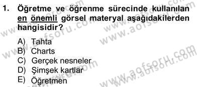 İng. Öğretmenliğinde Öğretim Teknolojileri Ve Materyal Tasarımı 2 Dersi 2013 - 2014 Yılı (Vize) Ara Sınav Soruları 1. Soru