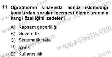 İng. Öğretmenliğinde Öğretim Teknolojileri Ve Materyal Tasarımı 2 Dersi 2013 - 2014 Yılı (Final) Dönem Sonu Sınavı 11. Soru