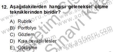 İng. Öğretmenliğinde Öğretim Teknolojileri Ve Materyal Tasarımı 2 Dersi 2013 - 2014 Yılı (Final) Dönem Sonu Sınavı 12. Soru