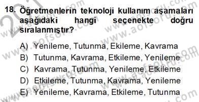 İng. Öğretmenliğinde Öğretim Teknolojileri Ve Materyal Tasarımı 2 Dersi 2013 - 2014 Yılı (Final) Dönem Sonu Sınavı 18. Soru