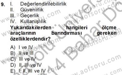 İng. Öğretmenliğinde Öğretim Teknolojileri Ve Materyal Tasarımı 2 Dersi 2013 - 2014 Yılı (Final) Dönem Sonu Sınavı 9. Soru