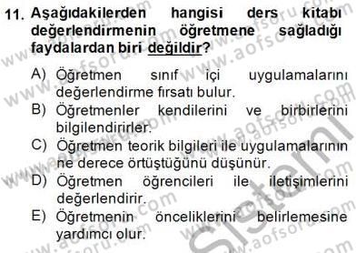 İng. Öğretmenliğinde Öğretim Teknolojileri Ve Materyal Tasarımı 2 Dersi 2014 - 2015 Yılı (Vize) Ara Sınavı 11. Soru