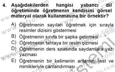 İng. Öğretmenliğinde Öğretim Teknolojileri Ve Materyal Tasarımı 2 Dersi 2014 - 2015 Yılı (Vize) Ara Sınavı 4. Soru