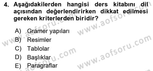 İng. Öğretmenliğinde Öğretim Teknolojileri Ve Materyal Tasarımı 2 Dersi 2016 - 2017 Yılı (Final) Dönem Sonu Sınav Soruları 4. Soru